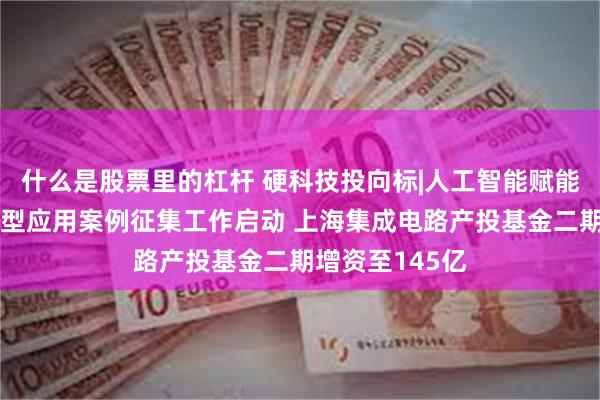 什么是股票里的杠杆 硬科技投向标|人工智能赋能新型工业化典型应用案例征集工作启动 上海集成电路产投基金二期增资至145亿