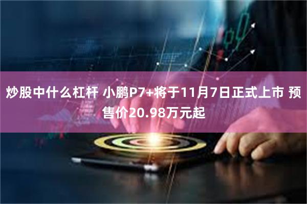炒股中什么杠杆 小鹏P7+将于11月7日正式上市 预售价20.98万元起